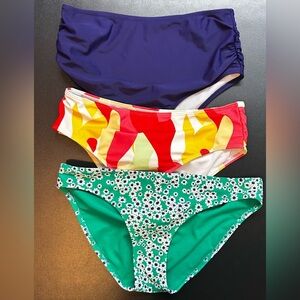 3 pack bikini bottoms